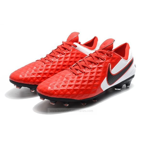 Nike Tiempo Legend Elite FG Rojo Blanco Negro